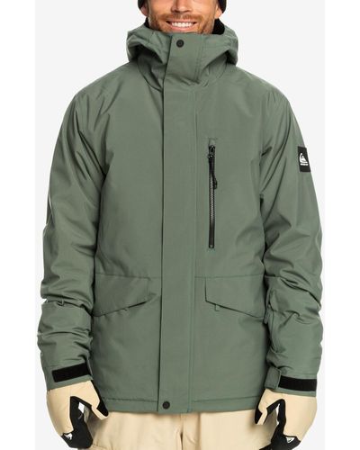 Quiksilver Snow Mission Solid Jacket - Green