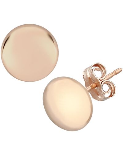 Macy's Flat Ball Stud Earrings Set - Natural