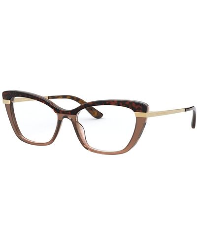 Dolce & Gabbana Dg3325 Cat Eye Eyeglasses - Multicolor