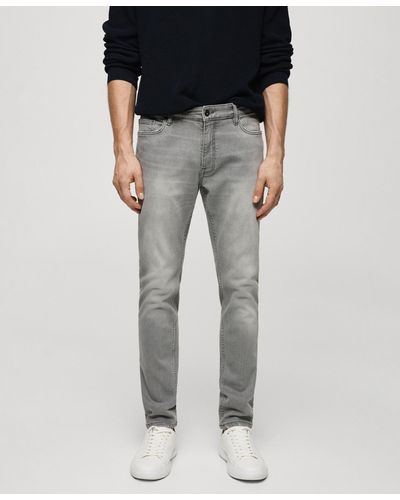 Mango Jude Skinny-fit Jeans - Black