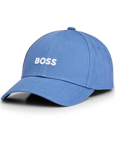 BOSS Boss By Embroidered Logo Cap - Blue
