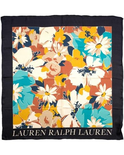 Lauren by Ralph Lauren Wildflower Square Scarf - Multicolor