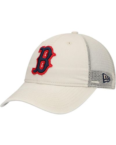 KTZ Boston Red Sox Game Day 9twenty Adjustable Trucker Hat - White