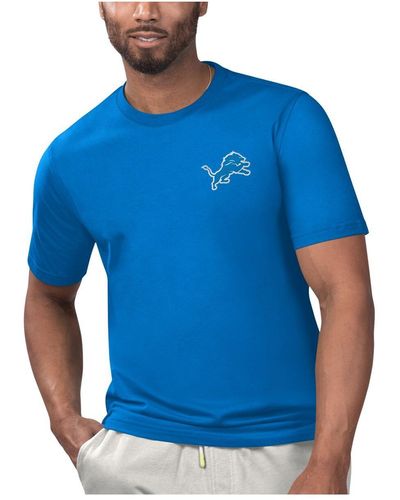 Margaritaville Detroit Lions Licensed To Chill T-shirt - Blue