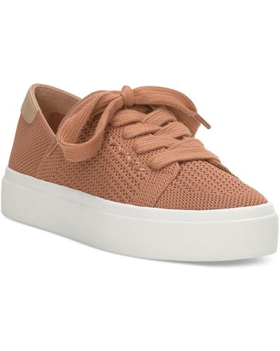 Lucky Brand Talena Cutout Lace-up Sneakers - Brown