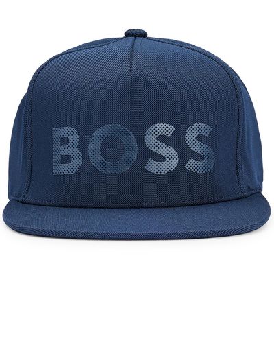 Logo in Boss Lyst BOSS | Purple Men Cap By by BOSS for Contrasting HUGO
