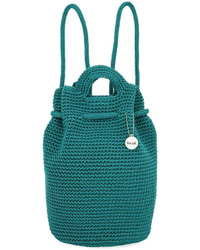 The Sak Dylan Crochet Small Backpack - Blue
