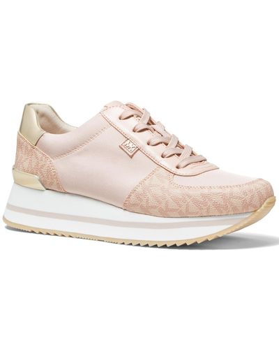 Pink Michael Kors Sneakers for Women | Lyst