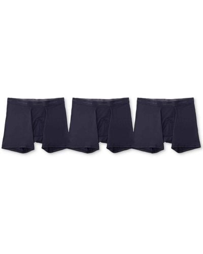 Pair of Thieves Quick Dry 3-pk. Action Blend 5" Boxer Briefs - Blue