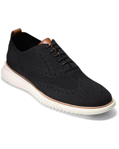 Cole Haan 2 Zero-grand Stitchlite Oxford Shoes - Black