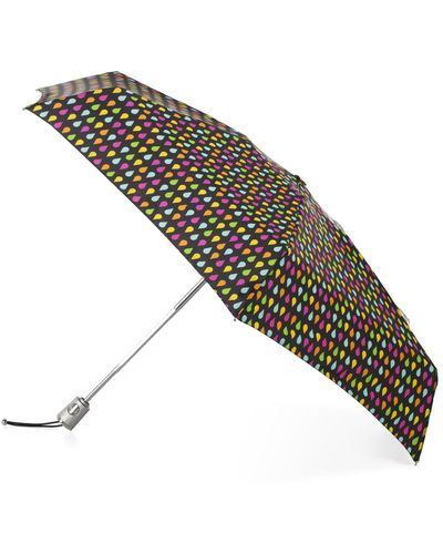 Totes Water Repellent Auto Open Close Sunguard Umbrella - Multicolor
