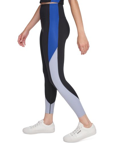 Calvin Klein Performance Colorblock High-waisted 7/8 leggings - Blue