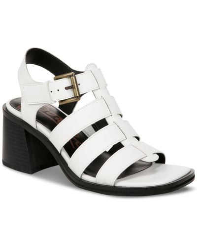 Zodiac Joleen Gladiator Block-heel Dress Sandals - Metallic
