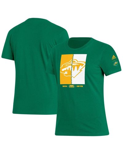Green adidas T-shirts for Women | Lyst