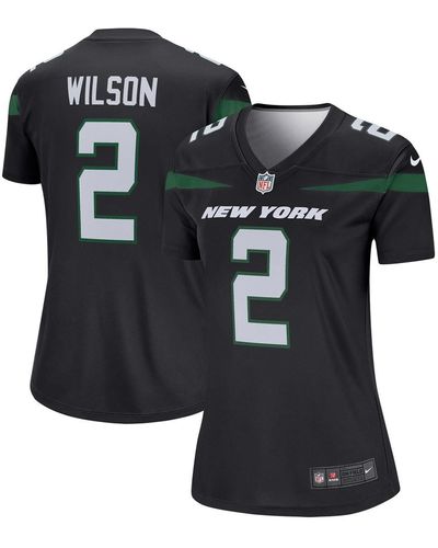 Nike Zach Wilson New York Jets Legend Jersey - Black