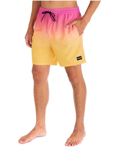 Hurley Cannonball Volley Active 17" Boardshorts - Pink
