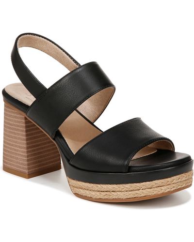 SOUL Naturalizer Holly Platform Sandals - Black