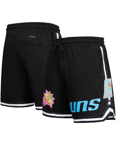 Pro Standard Phoenix Suns Washed Neon Shorts - Black