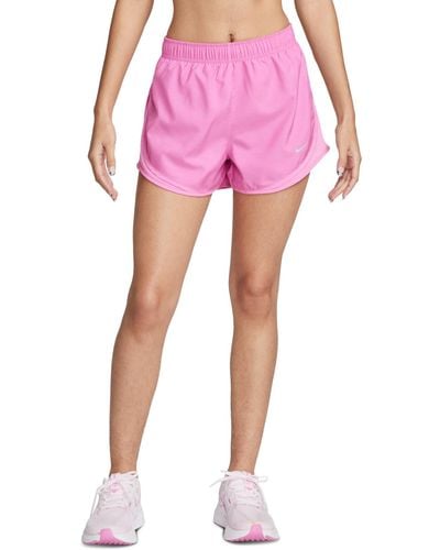 Nike Tempo Brief-lined Running Shorts - Pink
