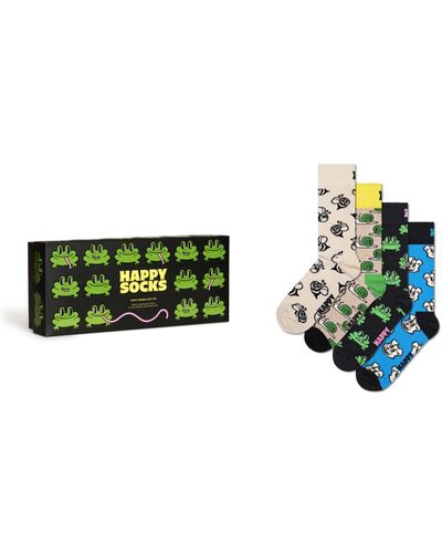 Happy Socks Happy Animals Socks Gift Set - Green