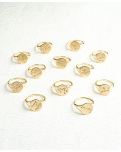 Wrapped in Love Diamond Zodiac Constellation Ring Collection In 10k Created For Macys - Metallic