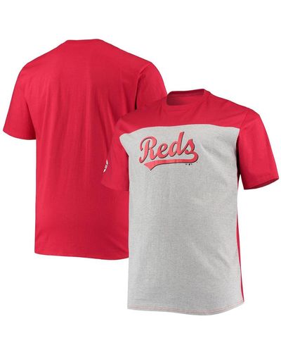 Cincinnati Reds Fanatics Branded Hometown Logo T-Shirt - Red