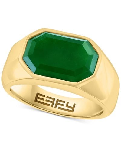 Effy Effy Jade Octagon Ring - Green