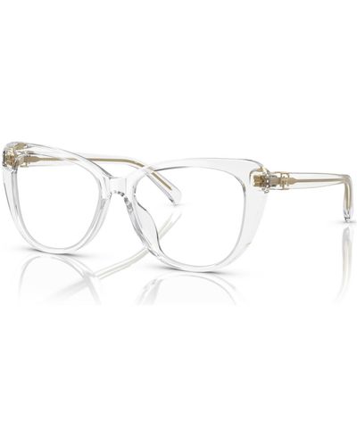 Ralph Lauren Cat Eye Eyeglasses - Metallic