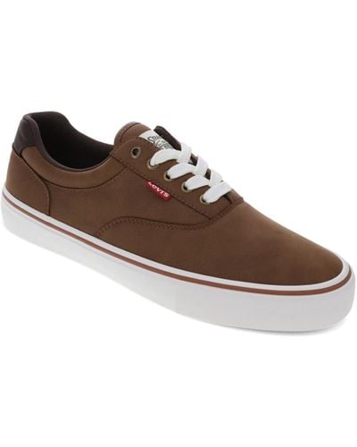 Levi's Thane Fashion Athletic Lace Up Sneakers - Brown