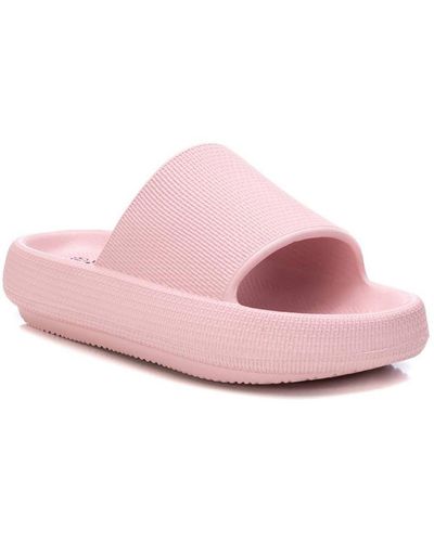 Xti Rubber Flat Sandals By - Pink