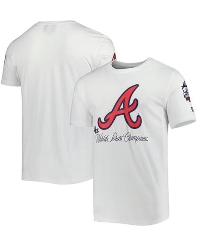 KTZ Atlanta Braves Historical Championship T-shirt - White
