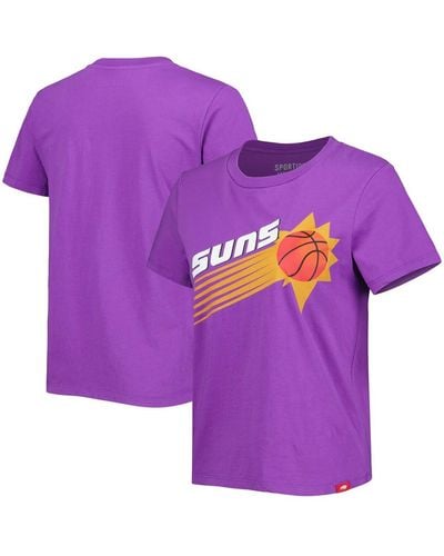 Sportiqe Phoenix Suns Hardwood Classics Arcadia Elevated T-shirt - Purple