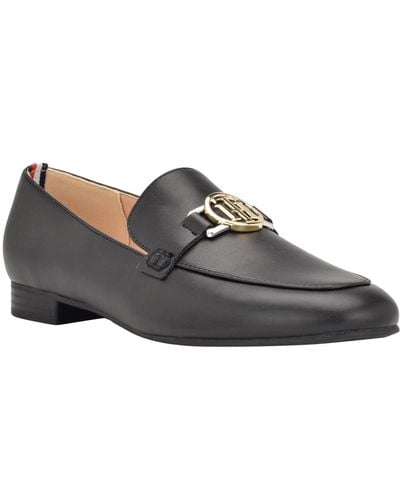 Tommy Hilfiger Cozte Classic Moccasins Loafers - Brown
