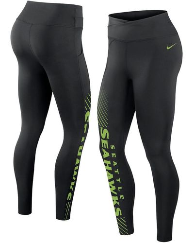 Nike Seattle Seahawks Yard Line Crossover leggings - Black