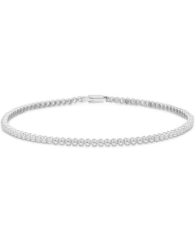 Macy's Diamond Tennis Bracelet (3 Ct. T.w. - Metallic