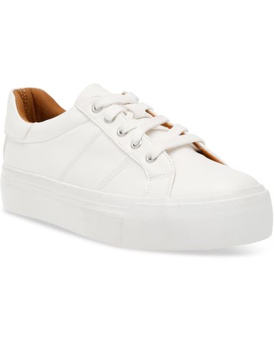 DV by Dolce Vita Vent Platform Lace-up Sneakers - White