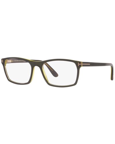 Tom Ford Tr000539 Rectangle Eyeglasses - Multicolor