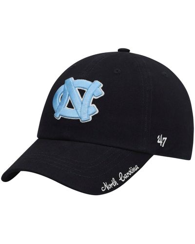 '47 North Carolina Tar Heels Miata Clean Up Logo Adjustable Hat - Blue