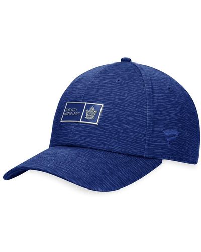 Fanatics Toronto Maple Leafs Authentic Pro Road Adjustable Hat - Blue