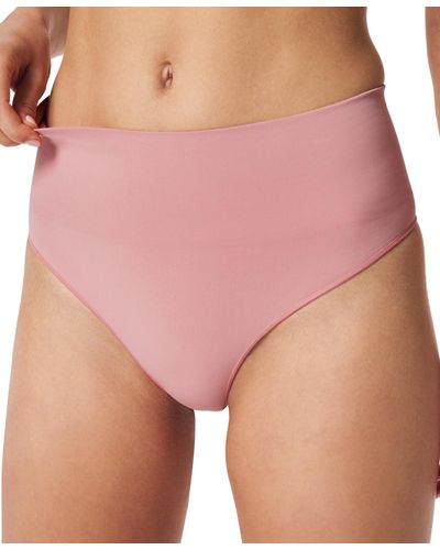 Spanx Ecocare Shaping Thong Underwear 40048r - Pink