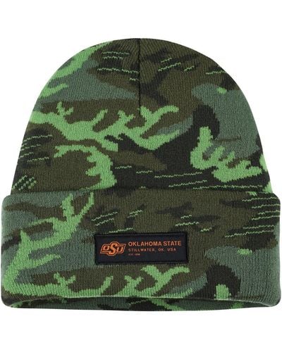 Nike Oklahoma State Cowboys Veterans Day Cuffed Knit Hat - Green
