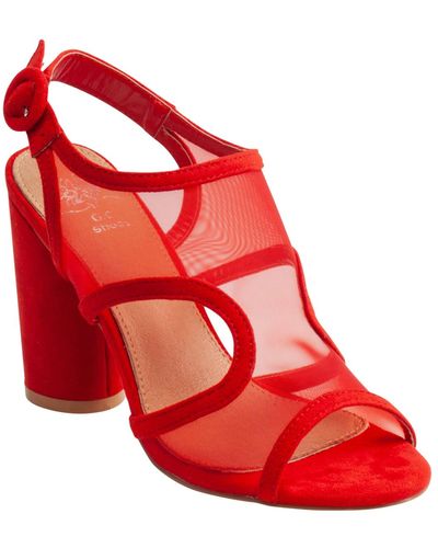 Gc Shoes Claire Heeled Sandal - Red