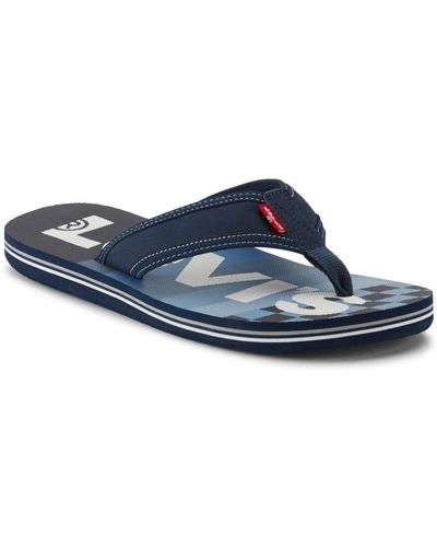 Levi's Etna Flip Flop Sandals - Blue