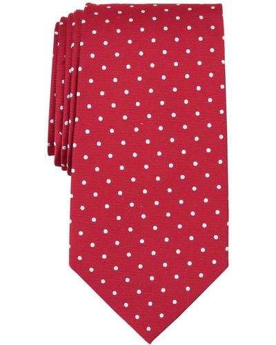 Brooks Brothers B By Classic Simple Dot Tie - Red