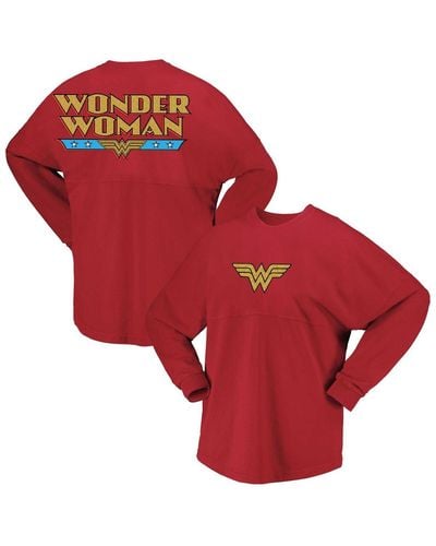 Spirit Jersey Wonder Woman Original Long Sleeve T-shirt - Red
