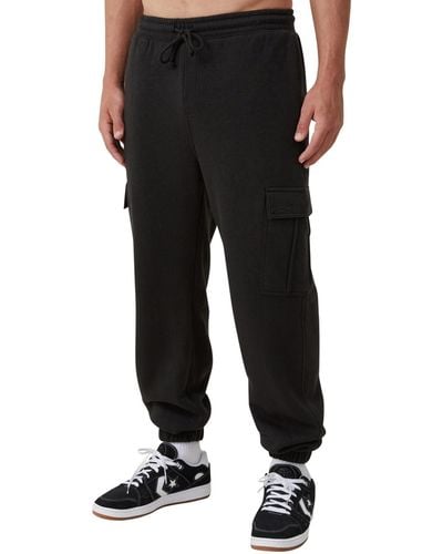 Cotton On Cargo Loose Fit Track Pants - Black