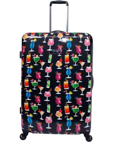 Jessica Simpson Bottoms Up 29" Spinner Suitcase - Black