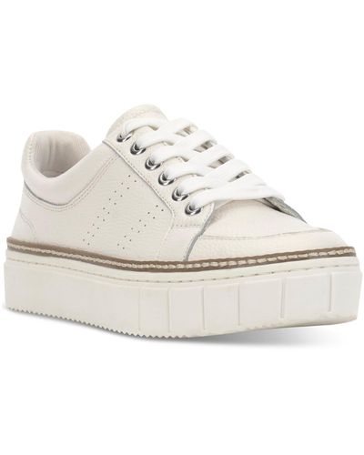 Vince Camuto Randay Lace-up Platform Sneakers - White