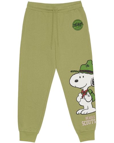 Macy's Hybrid Apparel Beagle Scout Fleece sweatpants - Green