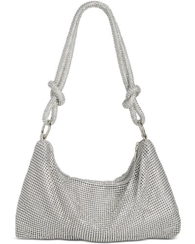 INC International Concepts Knotted Soft Shoulder - Gray